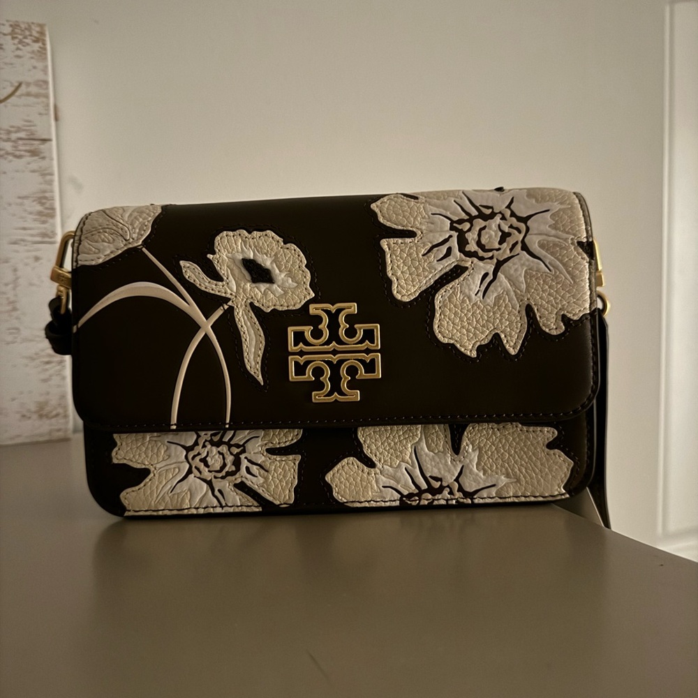 Tory Burch Convertiable Britten Floral Chain Purse